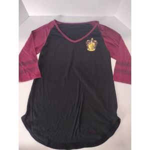 HARRY POTTER GRYFFINDOR Top Womens Size M